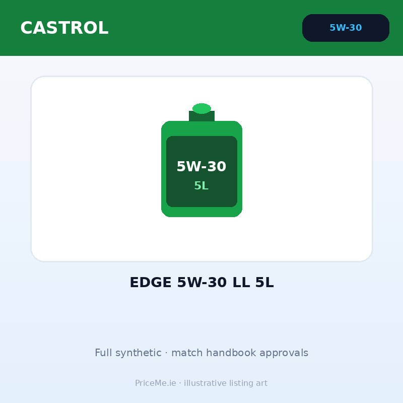 Castrol EDGE 5W-30 LL 5L Engine Oil